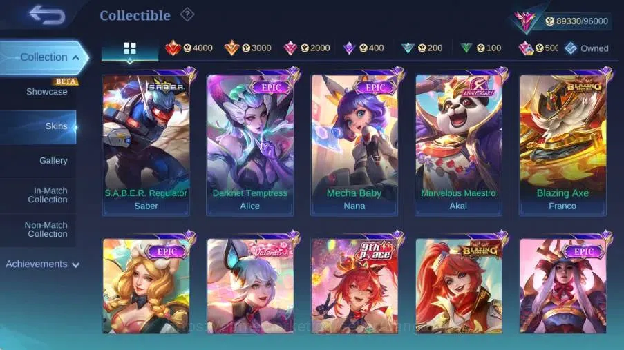 Mobile Legends: Bang Bang Accounts Global|Skin 343|Exalted|MetroZero Roger,Sanrio Flo image 7