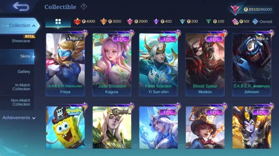 Mobile Legends: Bang Bang Accounts Global|Skin 343|Exalted|MetroZero Roger,Sanrio Flo image 9