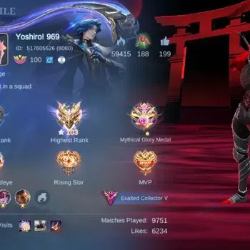 Mobile Legends: Bang Bang Collector Global|Skin 343|Exalted|MetroZero Roger,Sanrio Flo image 1