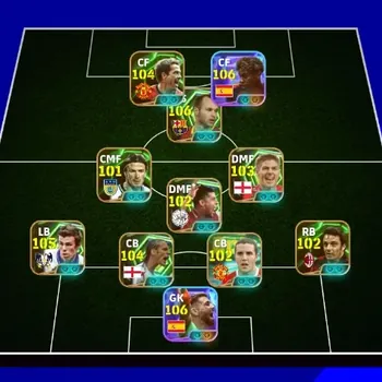 eFootball Accounts Legends & Iconic Players Android|PW 3217|UnaiSimonShowT,Lamine Yamal Show T,Andres Iniesta Epic,Gareth