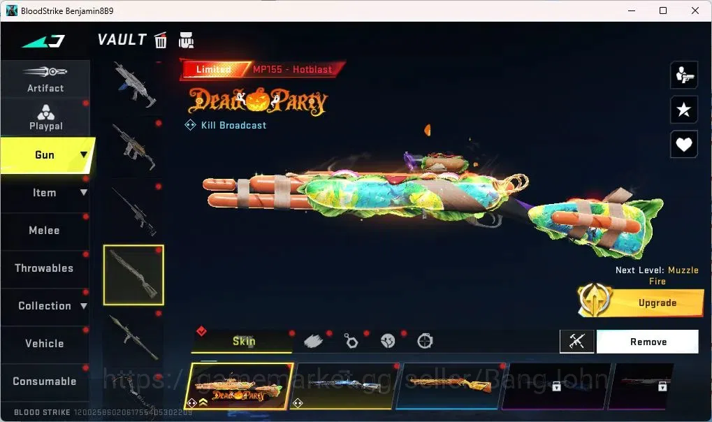 Blood Strike Accounts ASIA | AOT KAG-6,FAL|EVANGELION SCAR,MCX|7DS Kar98 image 11