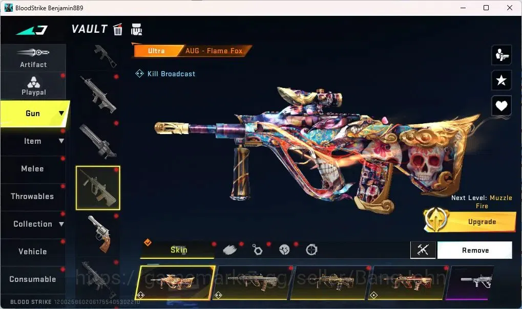 Blood Strike Accounts ASIA | AOT KAG-6,FAL|EVANGELION SCAR,MCX|7DS Kar98 image 14