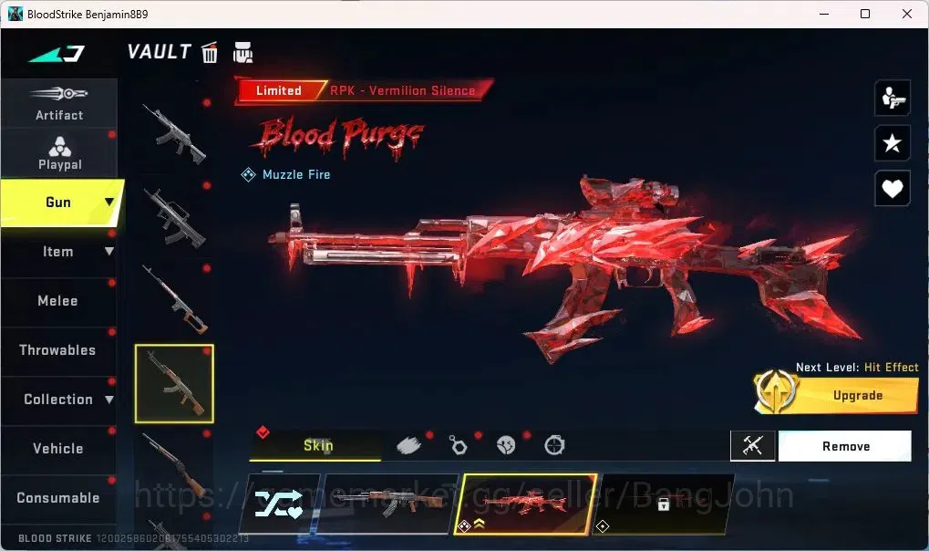 Blood Strike Accounts ASIA | AOT KAG-6,FAL|EVANGELION SCAR,MCX|7DS Kar98 image 19