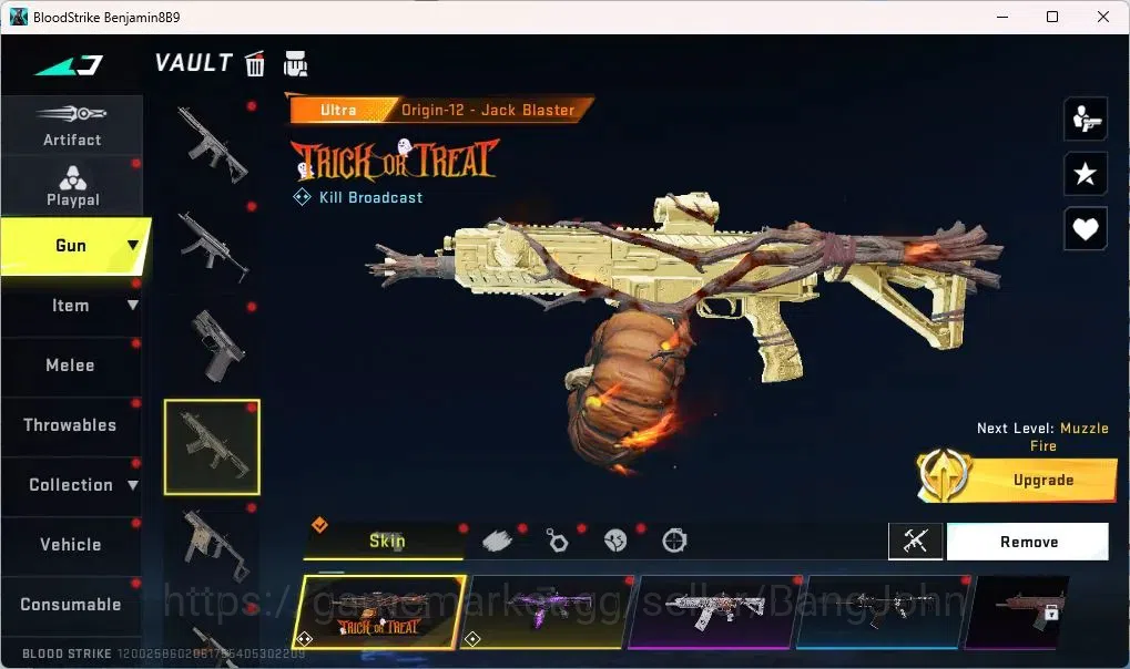 Blood Strike Accounts ASIA | AOT KAG-6,FAL|EVANGELION SCAR,MCX|7DS Kar98 image 6