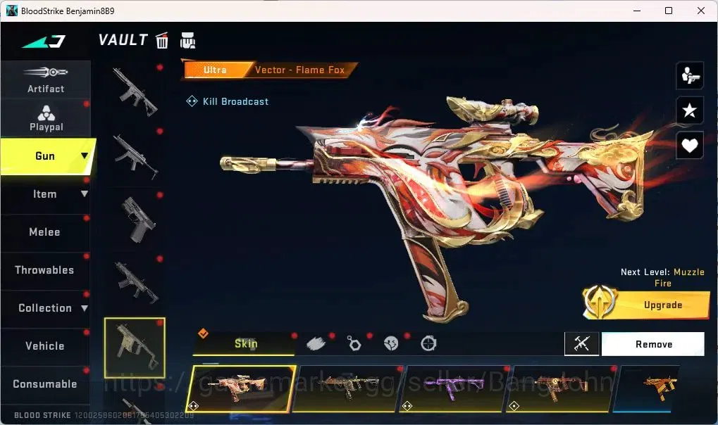 Blood Strike Accounts ASIA | AOT KAG-6,FAL|EVANGELION SCAR,MCX|7DS Kar98 image 7