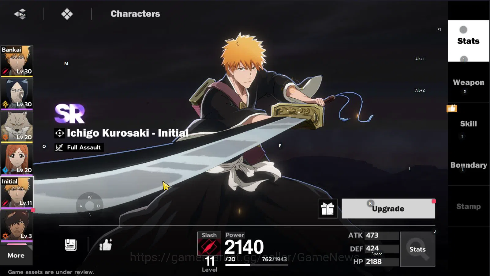 BLEACH: Soul Resonance Accounts [Nuverse SEA Server]|Fresh STARTER Lv8|2 SRR(Ichig image 13