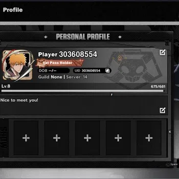 BLEACH: Soul Resonance Accounts [Nuverse SEA Server]|Fresh STARTER Lv8|2 SRR(Ichigo