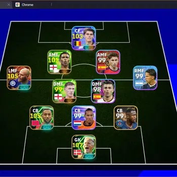 eFootball Accounts Legends & Iconic Players Mobile |PW 3143|Bigtime Dimarco|Epic Schmeichel,Benatia,Gerrard