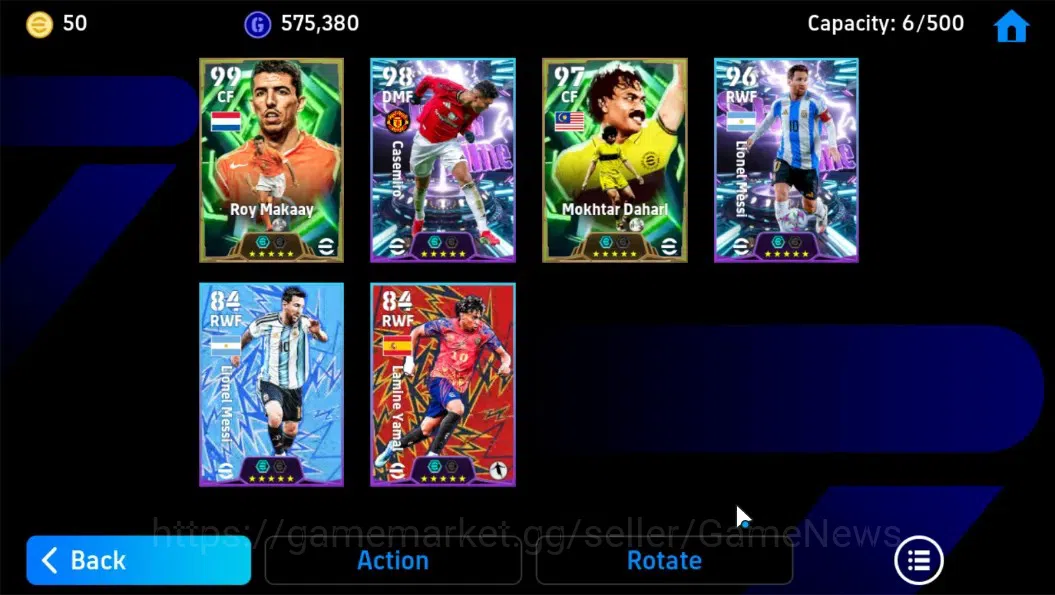 eFootball Accounts Android|Epic Roy Makaay,Mokhtar Dahari,Showtime Ca image 7