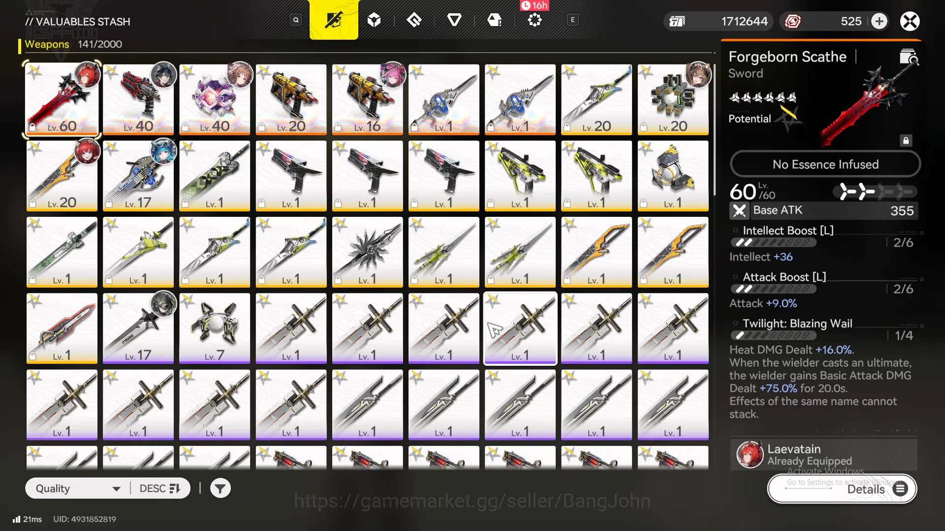 Arknights: Endfield Accounts ASIA |Midgame|3Limit+1Limit|Laevatain Sign,Yvonne, image 6