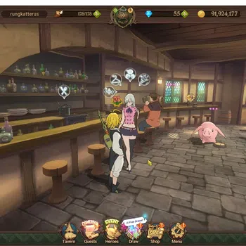 The Seven Deadly Sins: Grand Cross Starter Global|2 UR Selector|566K CC|30 LS|5 UR|Nemesis Me image 1