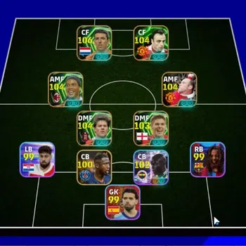 eFootball Accounts Legends & Iconic Players Android|Epic Roy Makaay,Xabi Alonso,Ronaldinho Gaucho,Dimitar Berbatov,Wayne