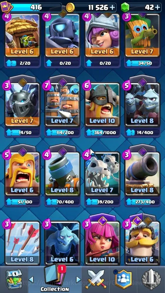 Clash Royale Accounts KTL 10|Trophy 3501|Card 52/121|1 Hero 3 EVO 20 Epi image 10