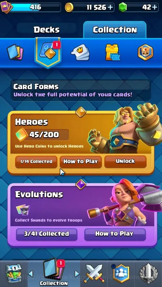 Clash Royale Accounts KTL 10|Trophy 3501|Card 52/121|1 Hero 3 EVO 20 Epi image 12