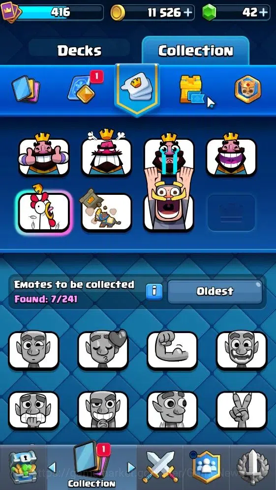 Clash Royale Accounts KTL 10|Trophy 3501|Card 52/121|1 Hero 3 EVO 20 Epi image 14