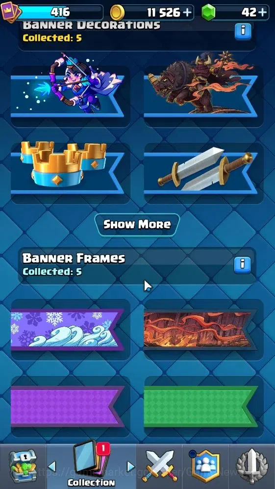 Clash Royale Accounts KTL 10|Trophy 3501|Card 52/121|1 Hero 3 EVO 20 Epi image 16