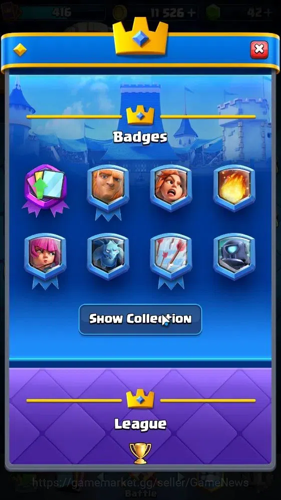 Clash Royale Accounts KTL 10|Trophy 3501|Card 52/121|1 Hero 3 EVO 20 Epi image 4