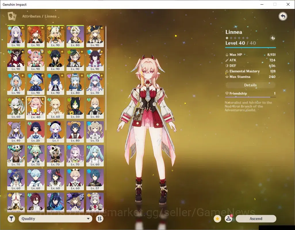 Genshin Impact Accounts ASIA|AR58|PremTeam Mavuika|15 Limited+7 (*5Weapon) image 17