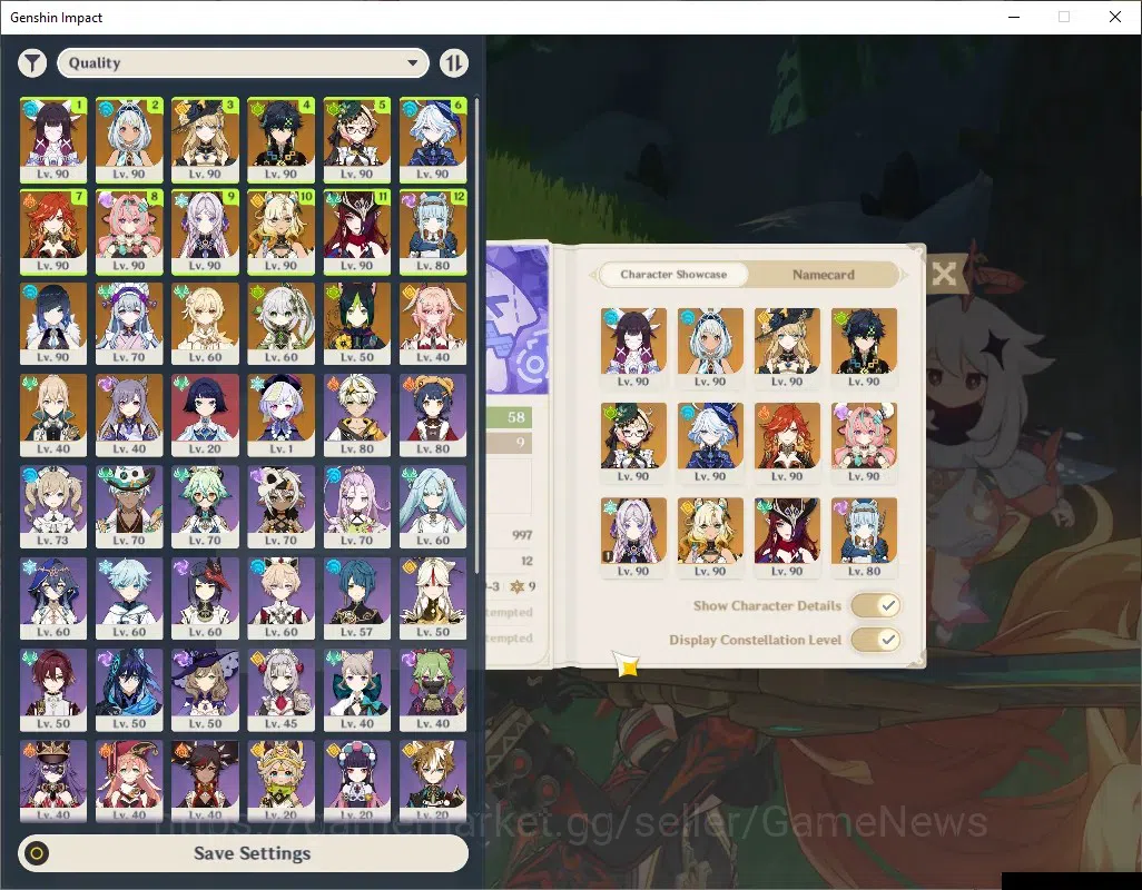 Genshin Impact Accounts ASIA|AR58|PremTeam Mavuika|15 Limited+7 (*5Weapon) image 2