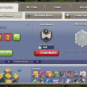 Clash of Clans Accounts High-End TH14-BH8| LVL143 | BK73,AQ77,MP50,GW51,RC20 | BM6 | 4 Legendary &  1 Gold skins| Gem 852