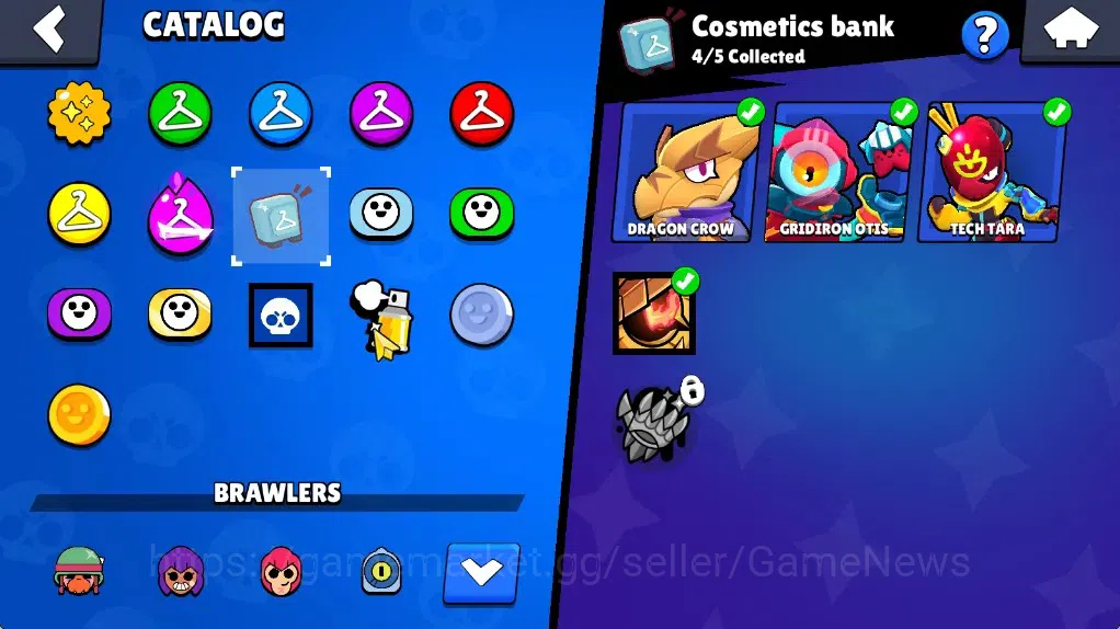 Brawl Stars Accounts 1018 Trophy|18 Brawlers 2 Max (Pierce,Edgar)|10k Bling 6k PP|1 Legendary (Tusked Nita),4 Mythic,2 19