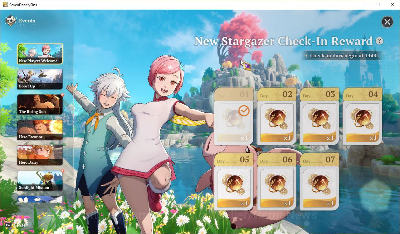 The Seven Deadly Sins: Origin Accounts EUROPE|Fresh Starter Lv 2|2 SSR, 1 Pick Up|Escanor image 5