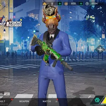 Blood Strike Collab Skin ASIA|Legendary Spear-Glory|Epic Origin-12-Abyss Te image 1