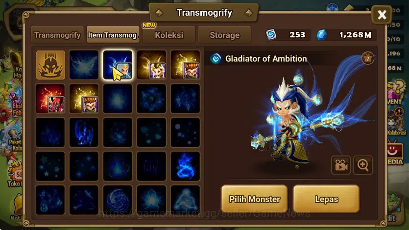 Summoners War: Sky Arena Accounts End-Game ASIA + SUPER GACHA 2 DL(Eleanor+nigong)|100+ Nat5|Many Skin&Aura|77 LD Scroll 16