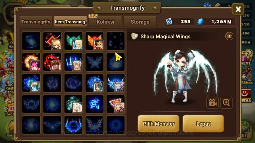Summoners War: Sky Arena Accounts End-Game ASIA + SUPER GACHA 2 DL(Eleanor+nigong)|100+ Nat5|Many Skin&Aura|77 LD Scroll 18