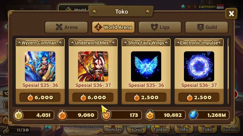 Summoners War: Sky Arena Accounts End-Game ASIA + SUPER GACHA 2 DL(Eleanor+nigong)|100+ Nat5|Many Skin&Aura|77 LD Scroll 19