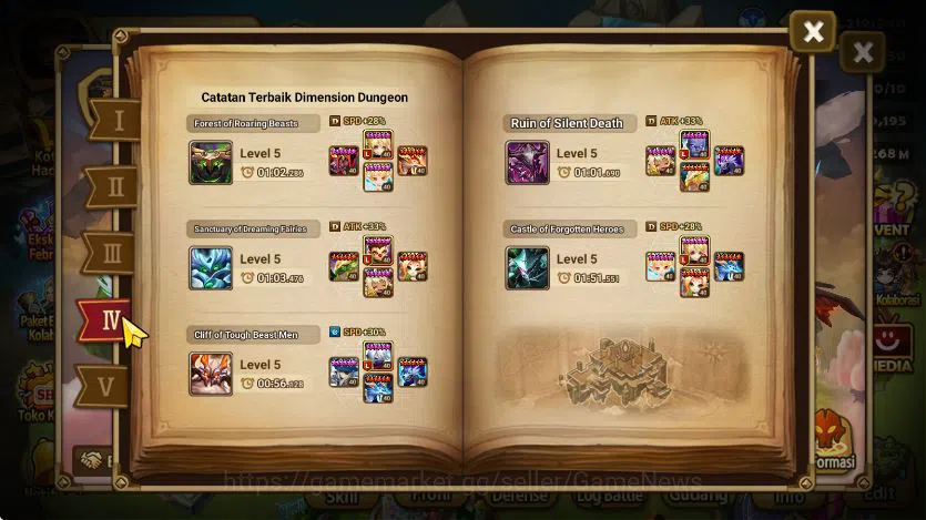 Summoners War: Sky Arena Accounts End-Game ASIA + SUPER GACHA 2 DL(Eleanor+nigong)|100+ Nat5|Many Skin&Aura|77 LD Scroll 5