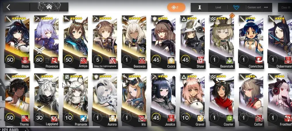 Arknights Accounts Lv 25 | 56 OP + 1 Skin | 8250 Orundum + 105 Origin image 6