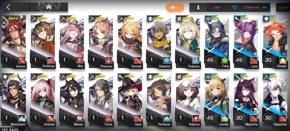 Arknights Accounts Lv 25 | 56 OP + 1 Skin | 8250 Orundum + 105 Origin image 7