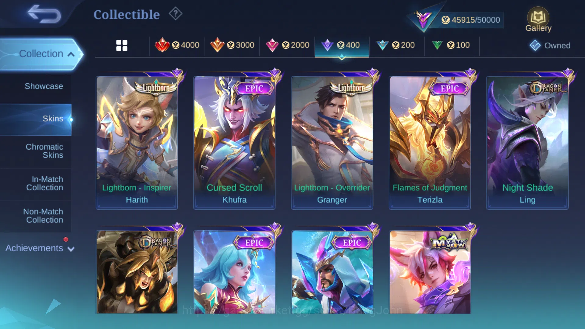 Mobile Legends: Bang Bang Accounts Hero 91 | Skin 180 | Emblem Max 4 | Prime Claude | image 12