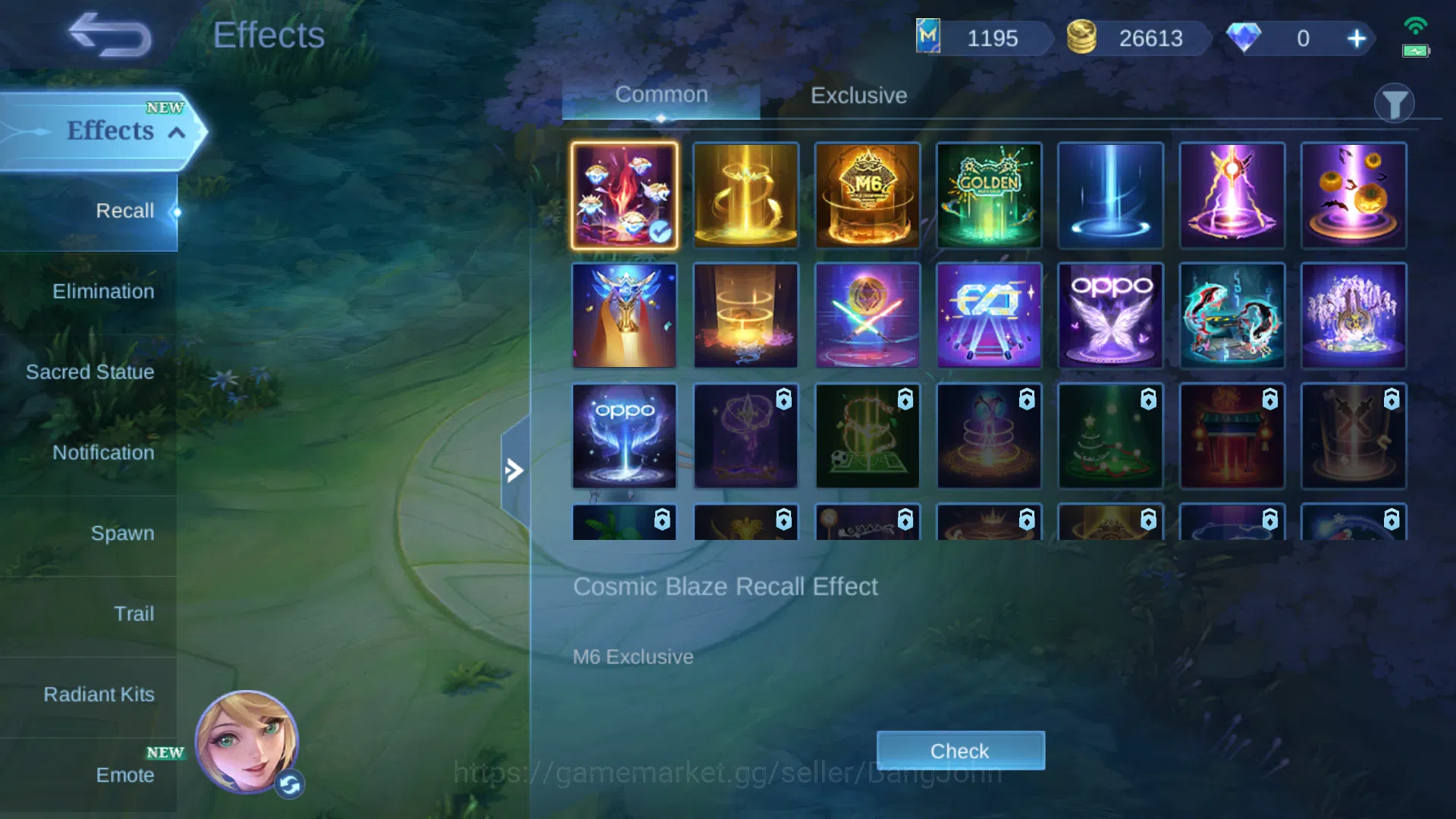 Mobile Legends: Bang Bang Accounts Hero 91 | Skin 180 | Emblem Max 4 | Prime Claude | image 15