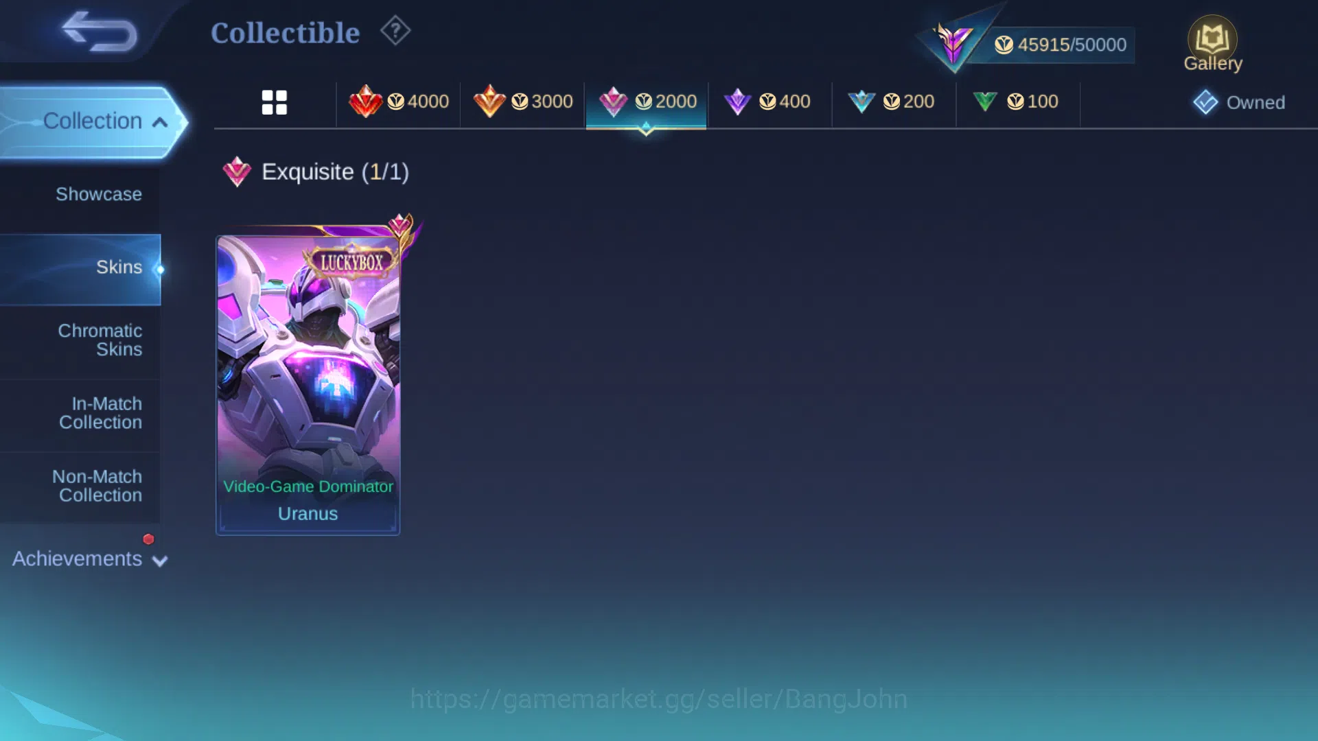 Mobile Legends: Bang Bang Accounts Hero 91 | Skin 180 | Emblem Max 4 | Prime Claude | image 6