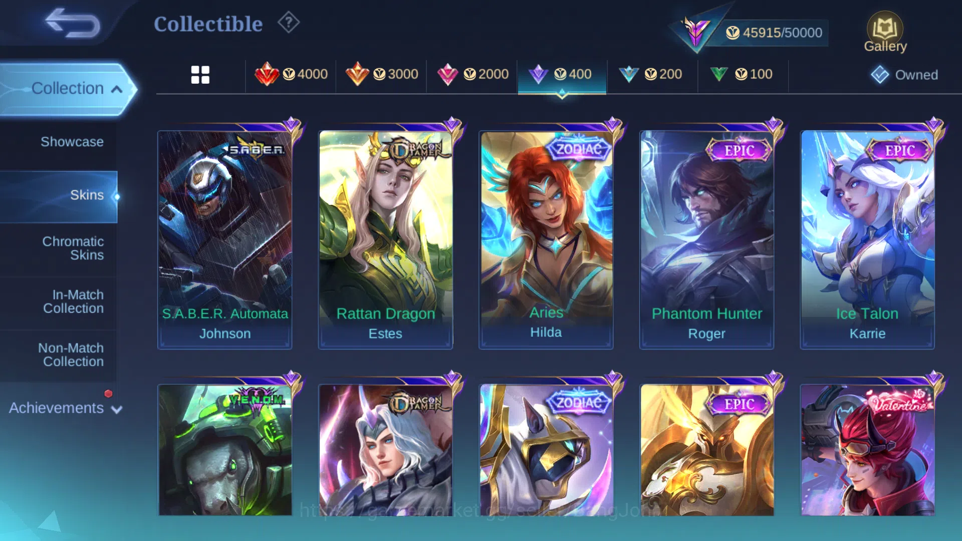 Mobile Legends: Bang Bang Accounts Hero 91 | Skin 180 | Emblem Max 4 | Prime Claude | image 9