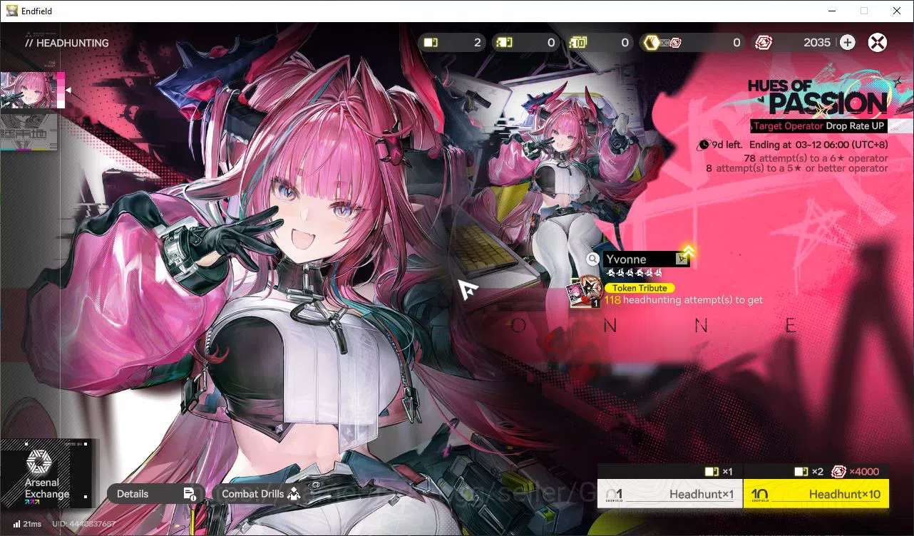 Arknights: Endfield Accounts Asia Lv52|4 SSR [(Yvonne,Gilberta,Last RiteP4,Arde image 16