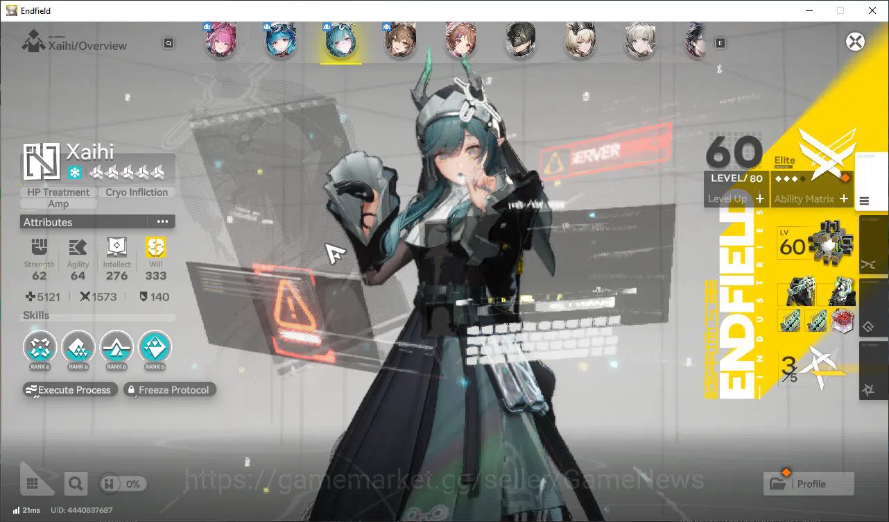Arknights: Endfield Accounts Asia Lv52|4 SSR [(Yvonne,Gilberta,Last RiteP4,Arde image 7