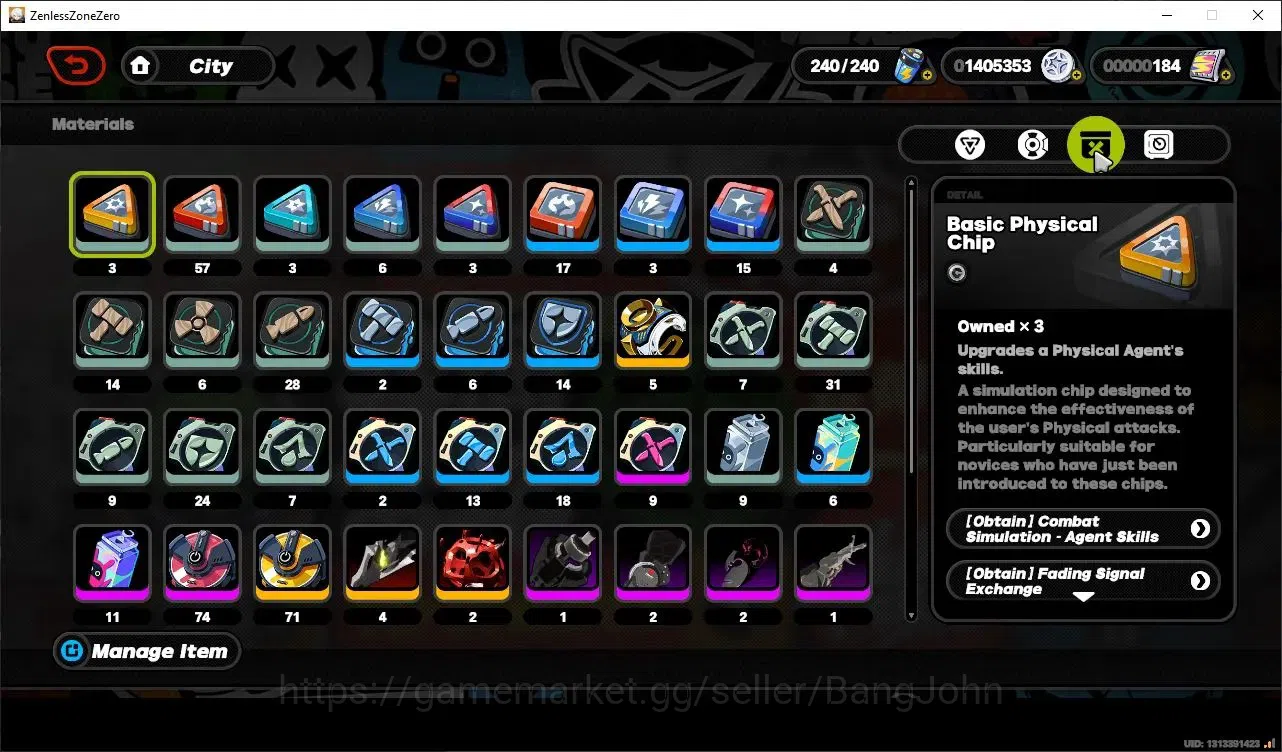 Zenless Zone Zero Accounts Starter ASIA|IK 54|4 Limited [YSG+sign,Yixuan+Sign.Dailyn,Zhao]|1 Skin|8 S-Rank Bangboo|Mc 19