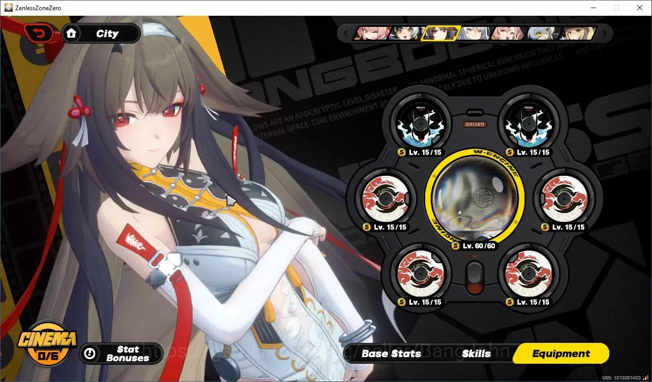 Zenless Zone Zero Accounts Starter ASIA|IK 54|4 Limited [YSG+sign,Yixuan+Sign.Dailyn,Zhao]|1 Skin|8 S-Rank Bangboo|Mc 5