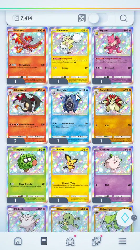 Pokémon TCG Pocket Accounts EN 7k+Card|127EX|3 Crown (Liligant+Copies,Grow Ect image 3