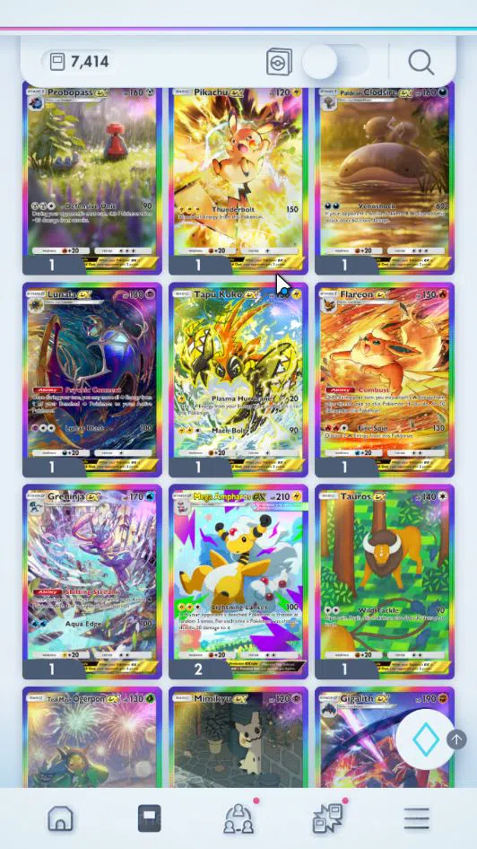 Pokémon TCG Pocket Accounts EN 7k+Card|127EX|3 Crown (Liligant+Copies,Grow Ect image 5