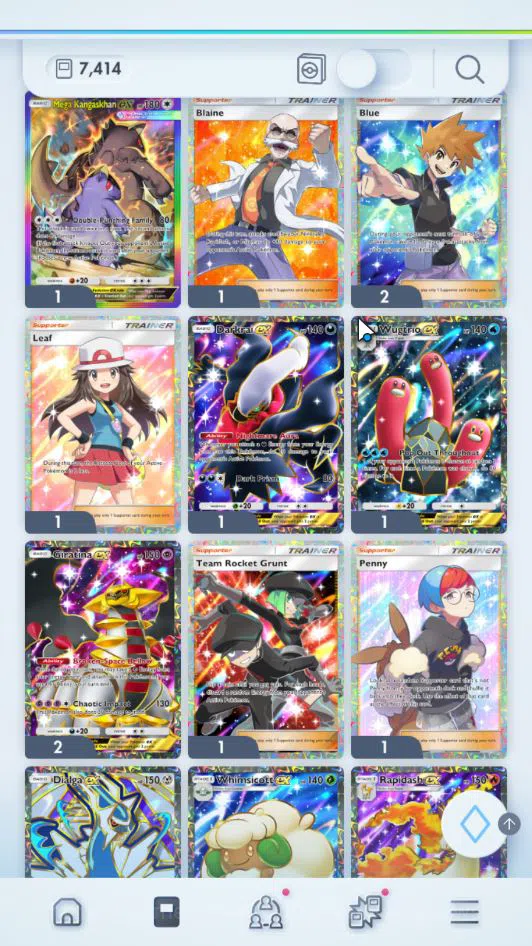 Pokémon TCG Pocket Accounts EN 7k+Card|127EX|3 Crown (Liligant+Copies,Grow Ect image 6