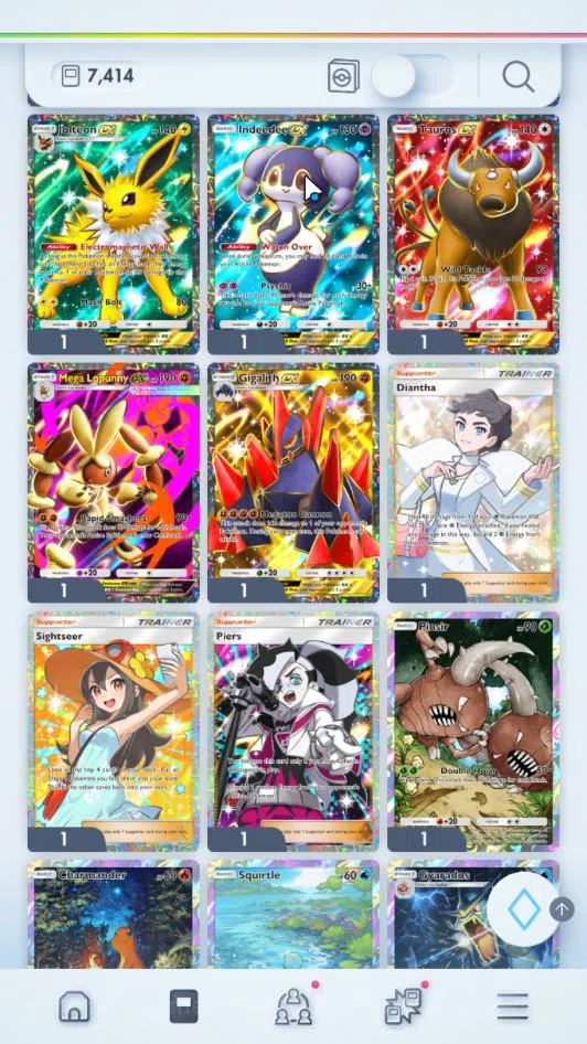 Pokémon TCG Pocket Accounts EN 7k+Card|127EX|3 Crown (Liligant+Copies,Grow Ect image 7