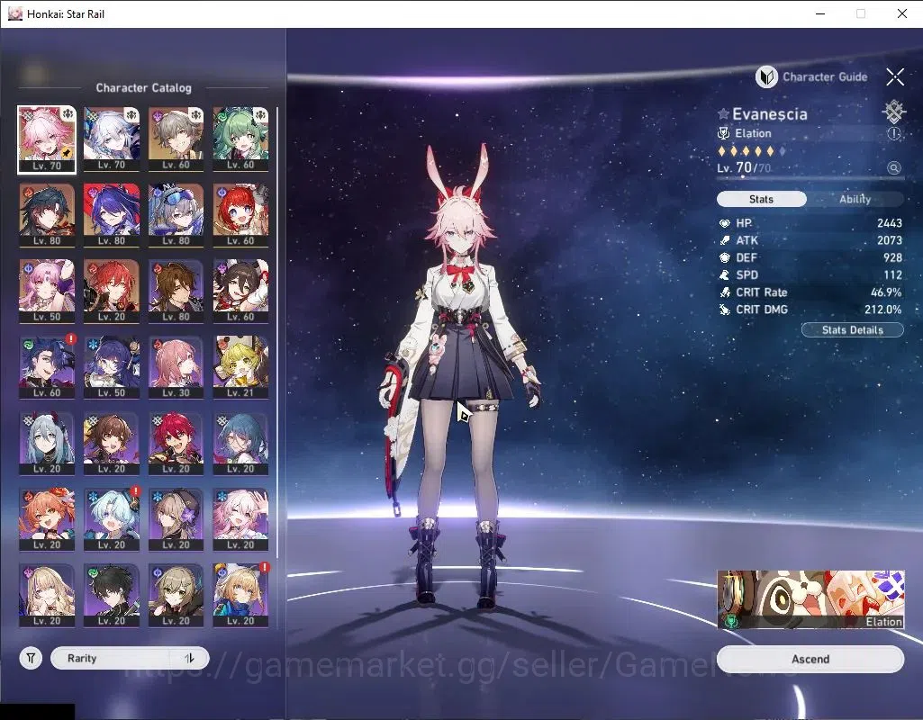 Honkai Star Rail Accounts Asia|TL 62|8 Limited|Fu XuanE1,Mortenax,Yao Guang, image 4