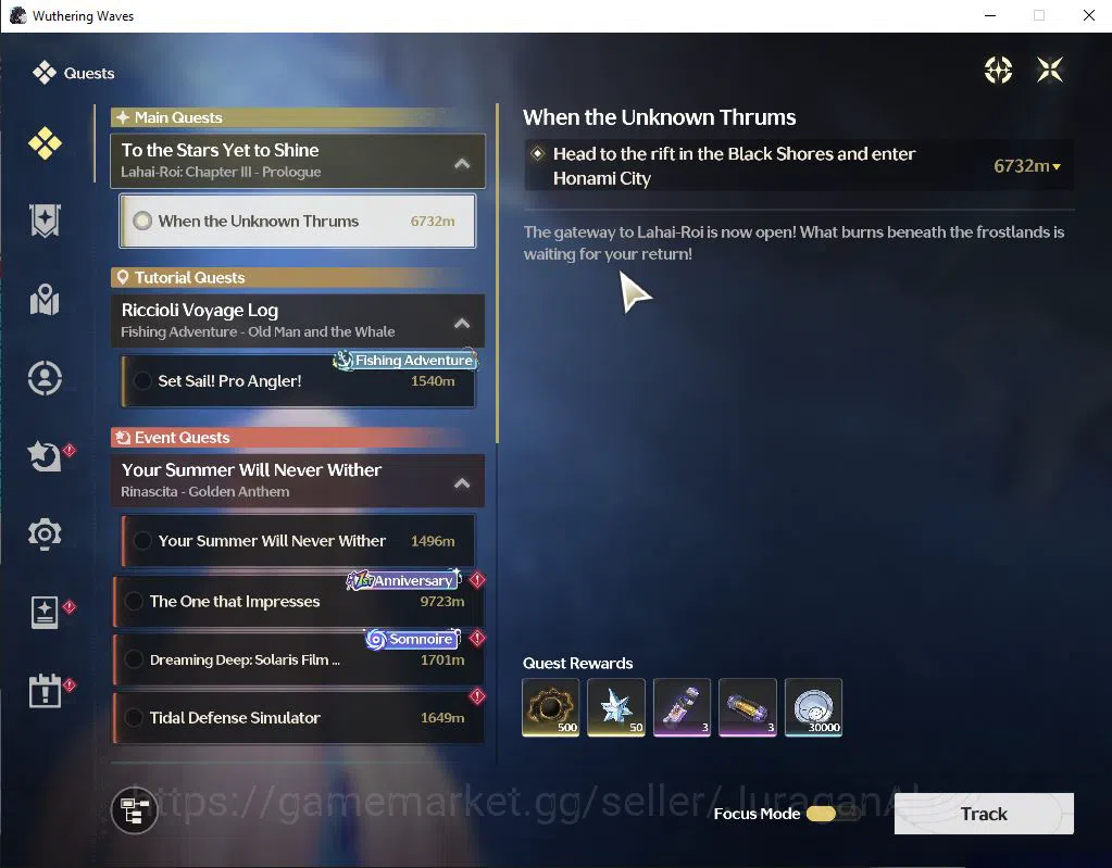 Wuthering Waves Accounts NA | UL 47 | 3 Limited | Shorekeeper+Sign,Cartreth image 1
