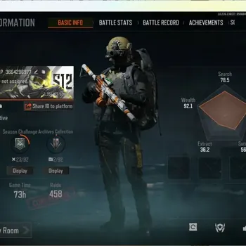 Arena Breakout Accounts High-End Mobile|Lvl 30|SV 30,4M|CV 22M|Skin Gun:Peak AEK|QS AKS-74U|GM AK-12|P M110|Check SS AB302B