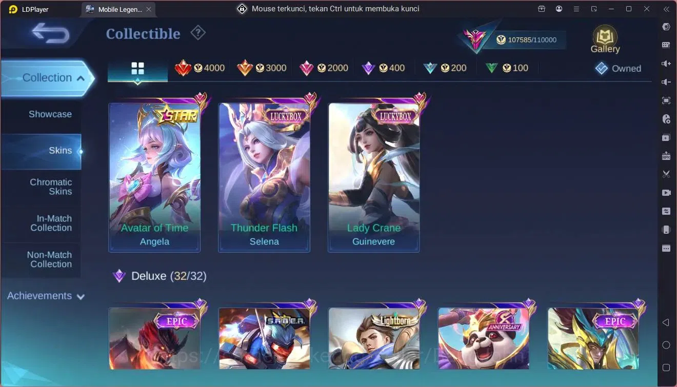 Mobile Legends: Bang Bang Accounts Global|Hero 133|Skin 370|Exalted|Legend Gusion|Pri image 11