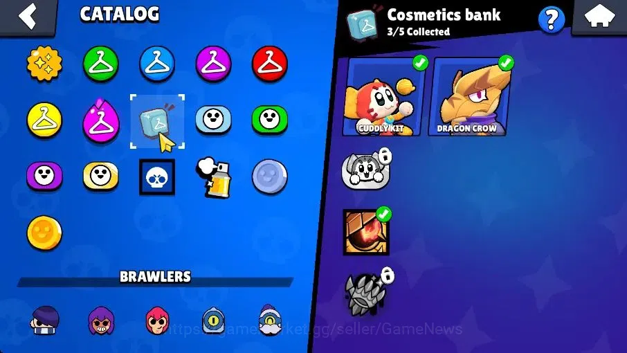 Brawl Stars Accounts 1173 Trophy|20 Brawlers 2 Max Lvl [Edgar,Shelly]|1 Prestige|13 Skin|2 Epic [Stellar Shelly] 2 SR|CN 11